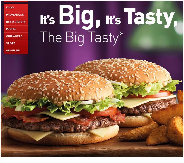 McDonald's Big Tasty with Bacon Burger Review Burger Lad