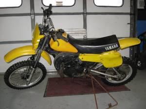 1982 Yamaha YZ 80 Dirt Bike 