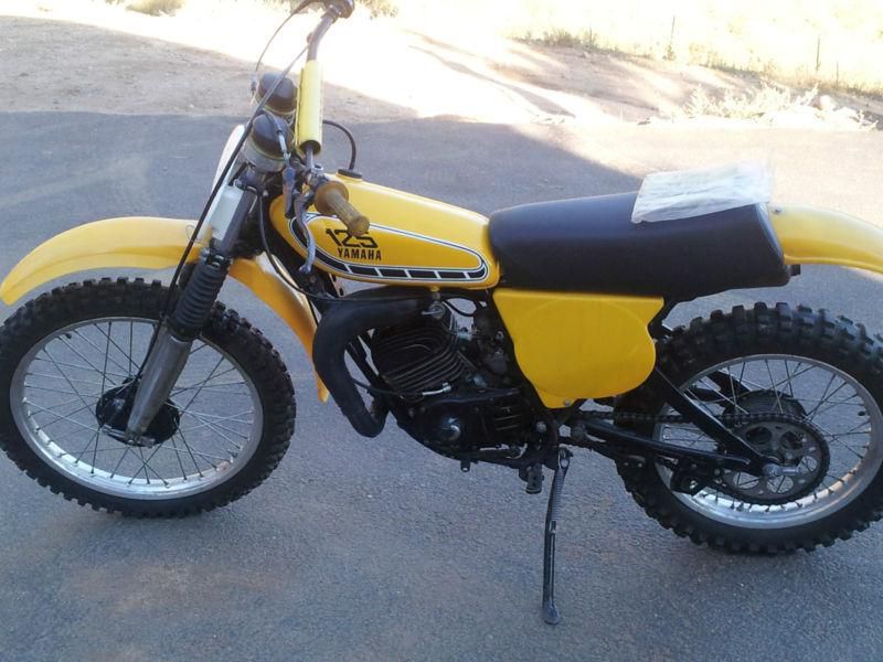 1976 Yamaha yz125x MX vintage AHRMA YZ