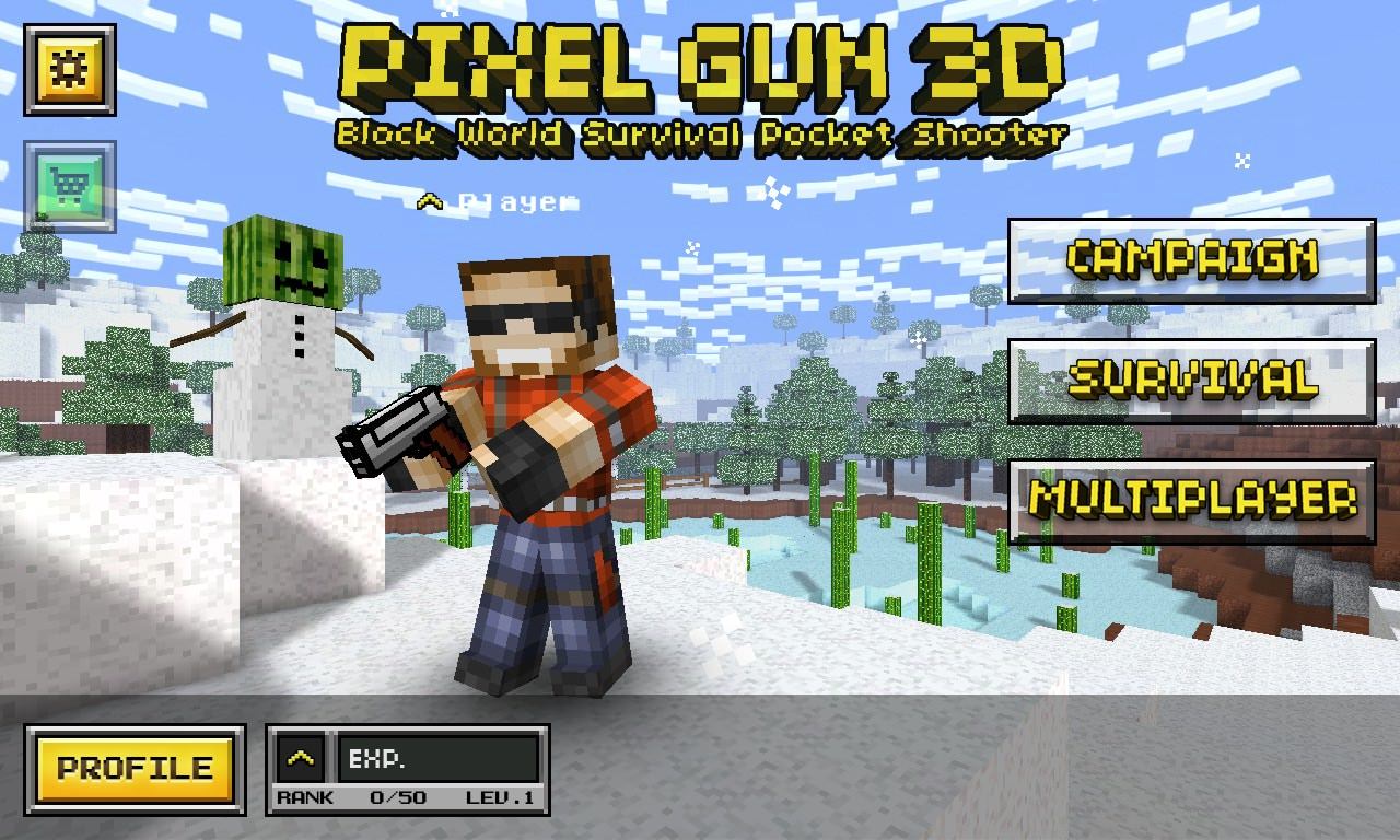 Screenshot, Pixel Gun 3D