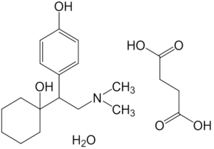 4-(2-(DIMETHYLAMINO)-1-(1-HYDROXYCYCLOHEXYL)ETHYL)PHENOL SUCCINATE HYDRATE