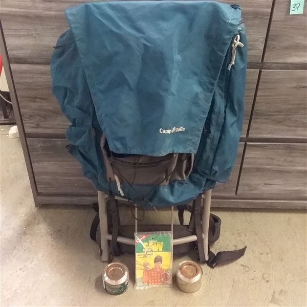 CAMP TRAILS EXTERNAL FRAME BACKPACK 