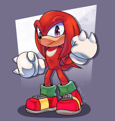 Size: 1900x2000 | Tagged: safe, artist:shadzzy_8a, knuckles the echidna, solo