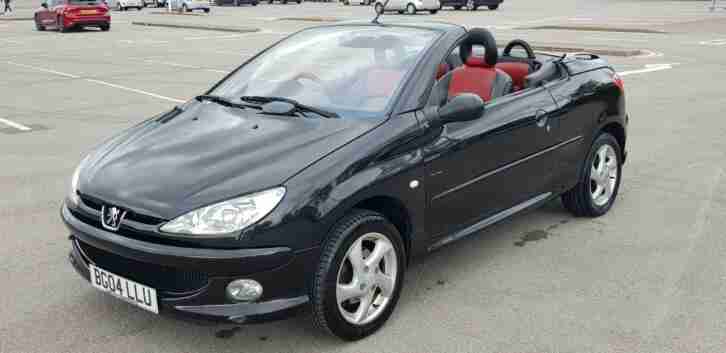 PEUGEOT 206 CC 1.6 CONVERTIBLE 2004(76 K MILES