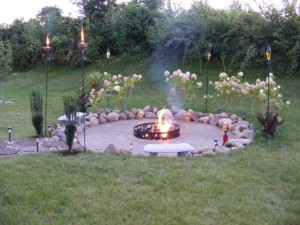 Homemade Backyard Fire Pit