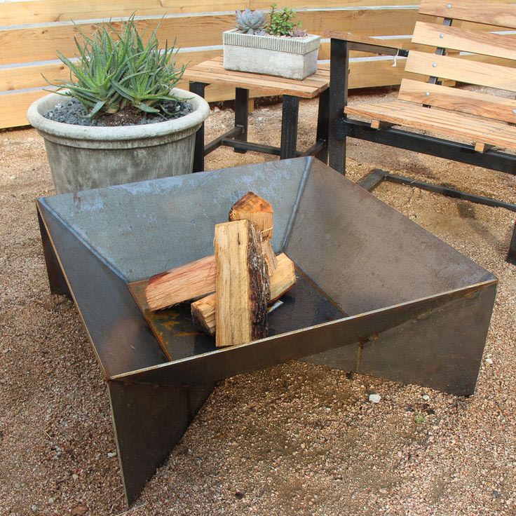 Homemade Metal Fire Pit