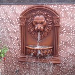 Lion Head Garden Fountain