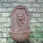 Lions Head Wall Fountain