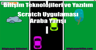 Scratch Uygulaması: Araba Yarışı