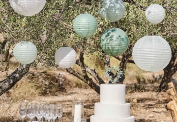 wedding paper lanterns hanging decorations