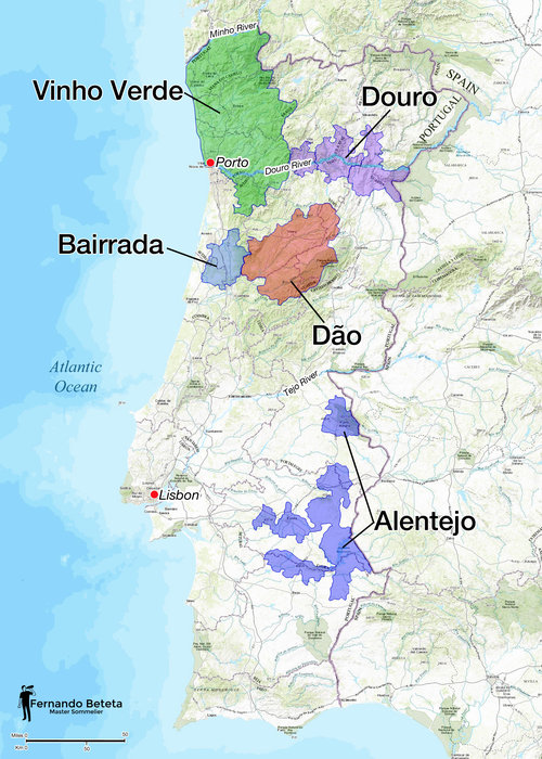 Wine Region Overview: Portugal - Briscoe Bites image.