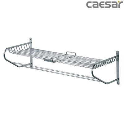 Kệ treo khăn tắm inox 2 tầng Caesar ST827V