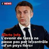 Macron ne manque pas de toupet !