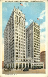 Jefferson Standard Life Insurance Company Building Greensboro, NC Postcard Postcard