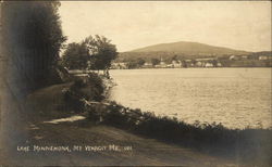 Scenic View of Lake Minnehonk Postcard