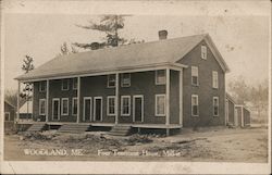 Four Tenement House Mill St. Postcard