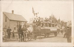 Labor Day Parade, 1910 Postcard