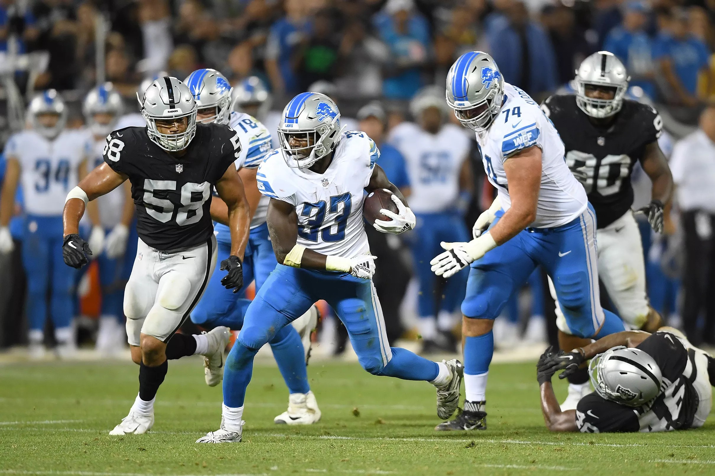 Detroit Lions vs. Oakland Raiders Kickoff time, TV channel, online