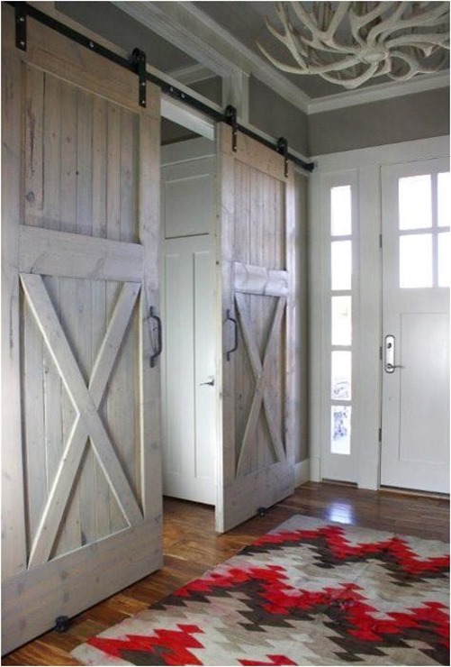 foyer barn door