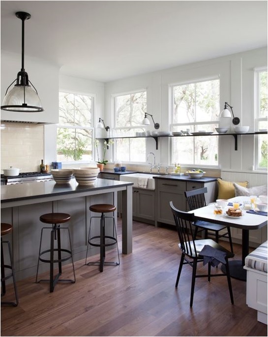 modern farmhouse kitchen