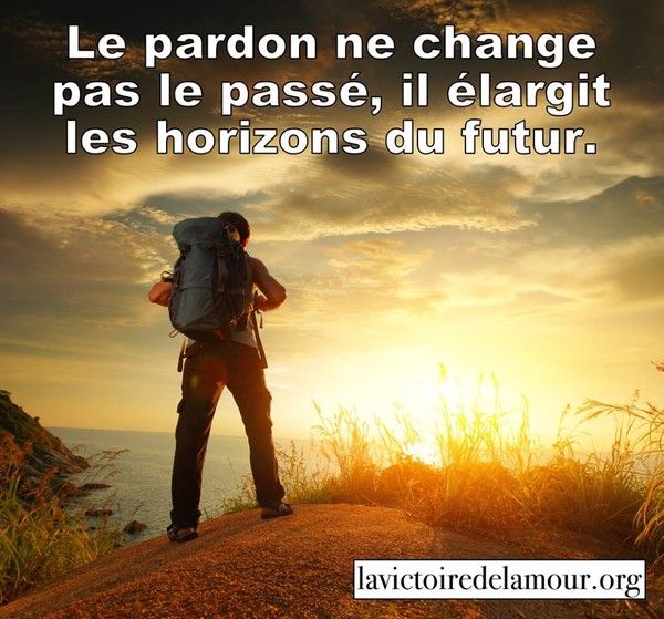 Le pardon...