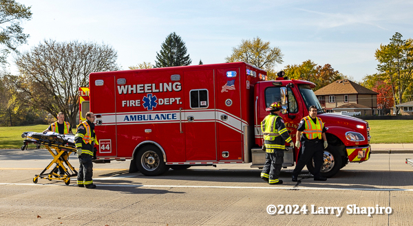 #chicagoareafire.com; #larryshapiro.tumblr.com; #larryshapiro; #larryshapiroblog.com; #shapirophotography.net; #crash; #MVA; #WheelingFD; @ambulance;