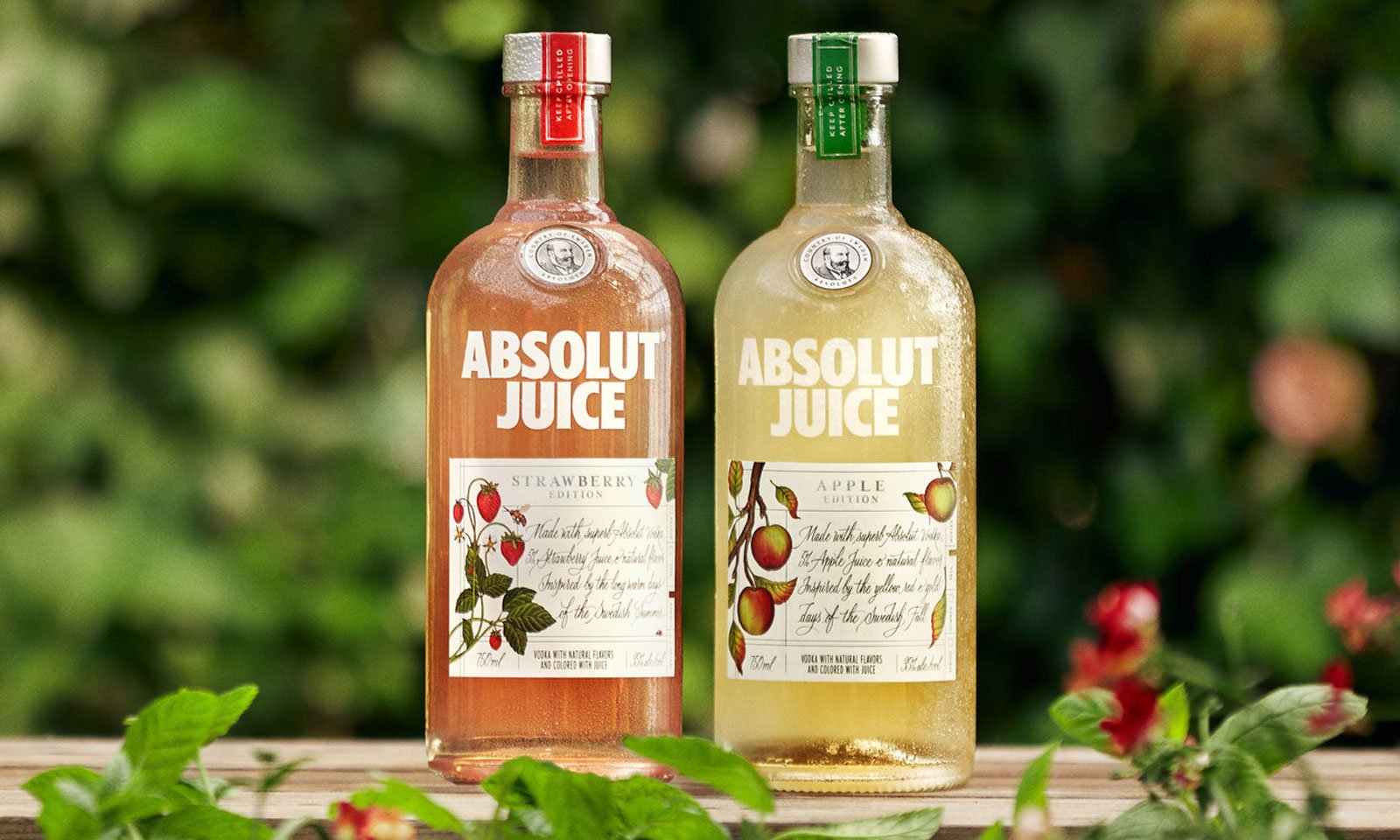 Absolut Juice Strawberry and Apple