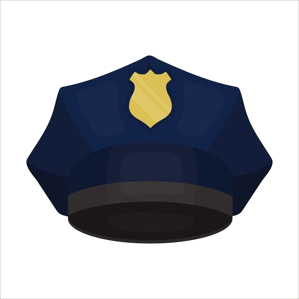 Hat Police Euclidean vector - Atmospheric police hat png download - 600 ... image.