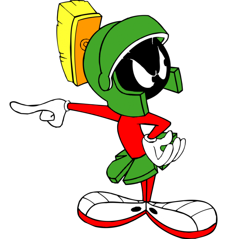 Marvin The Martian Bugs Bunny Elmer Fudd Looney Tunes Others Png