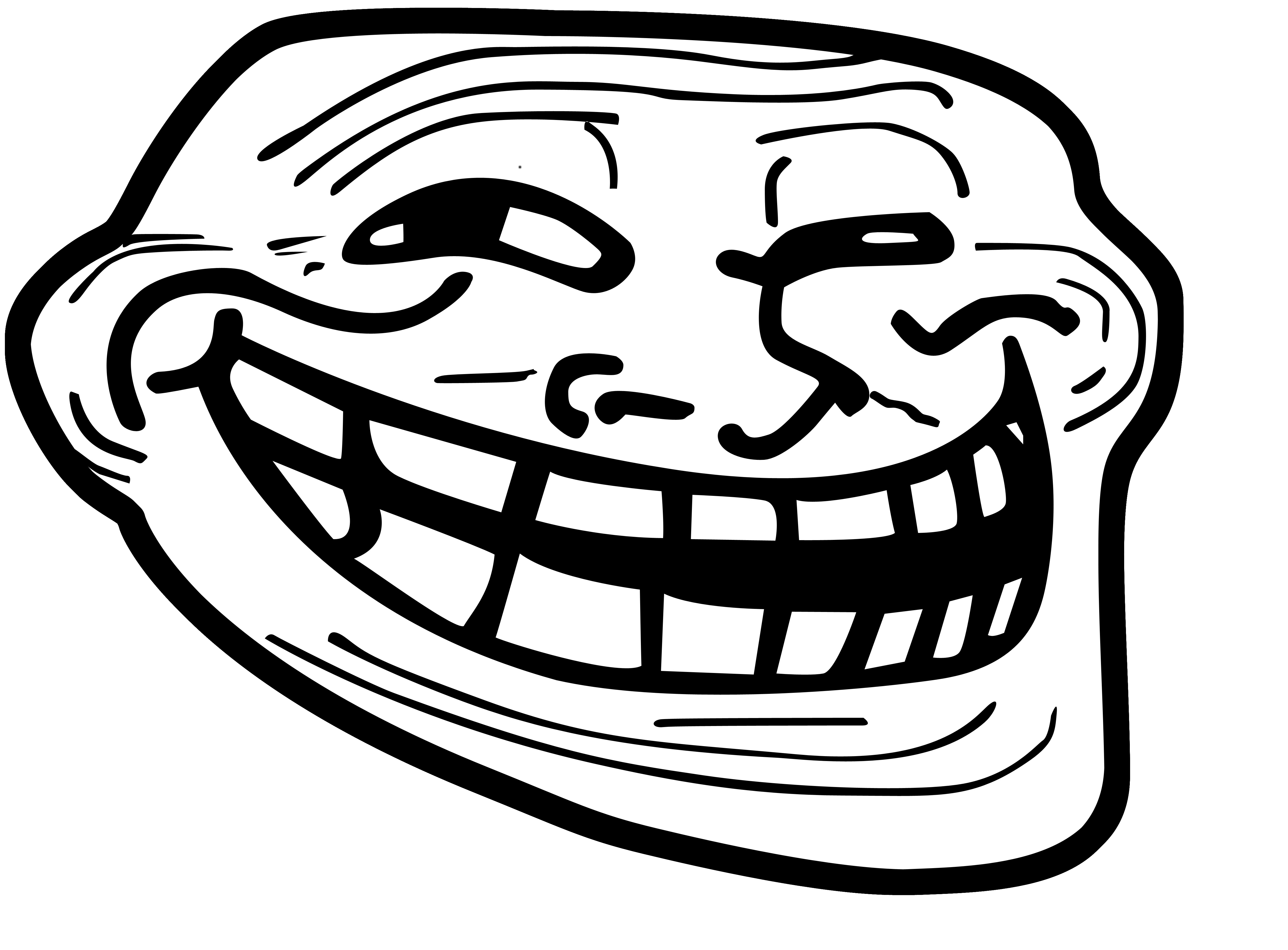 Trollface Rage Comic Internet Meme Clip Art Sad Face Meme Png Images