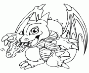 Dragon baby for kid coloring pages