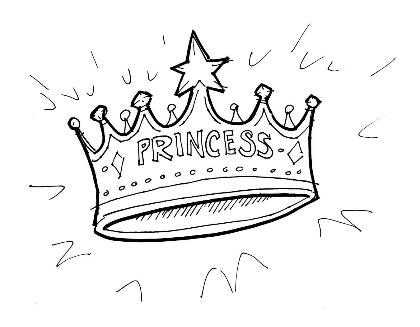 12 Pics of Crown Printable Princess Coloring Pages - Princess ...