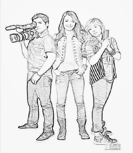 Icarly Coloring Sheets | Free Coloring Sheet