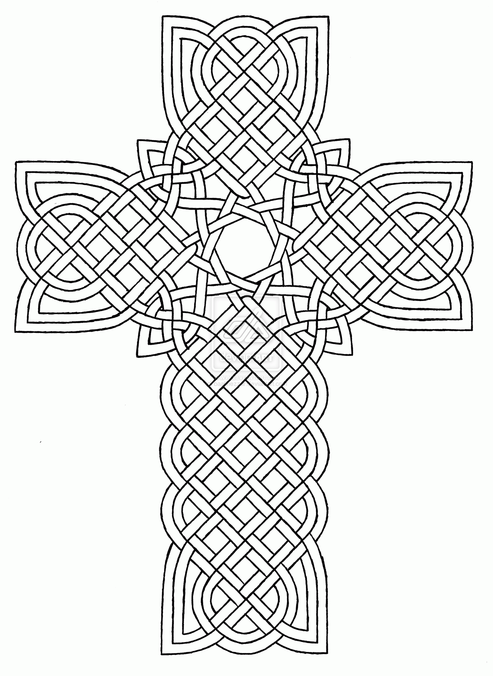 14 Pics of Celtic Cross Coloring Pages Free Printable - Celtic ...