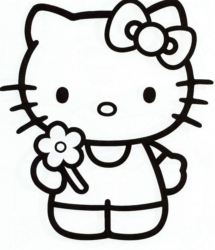 Free Printable Hello Kitty Coloring Pages | Free Coloring Pages