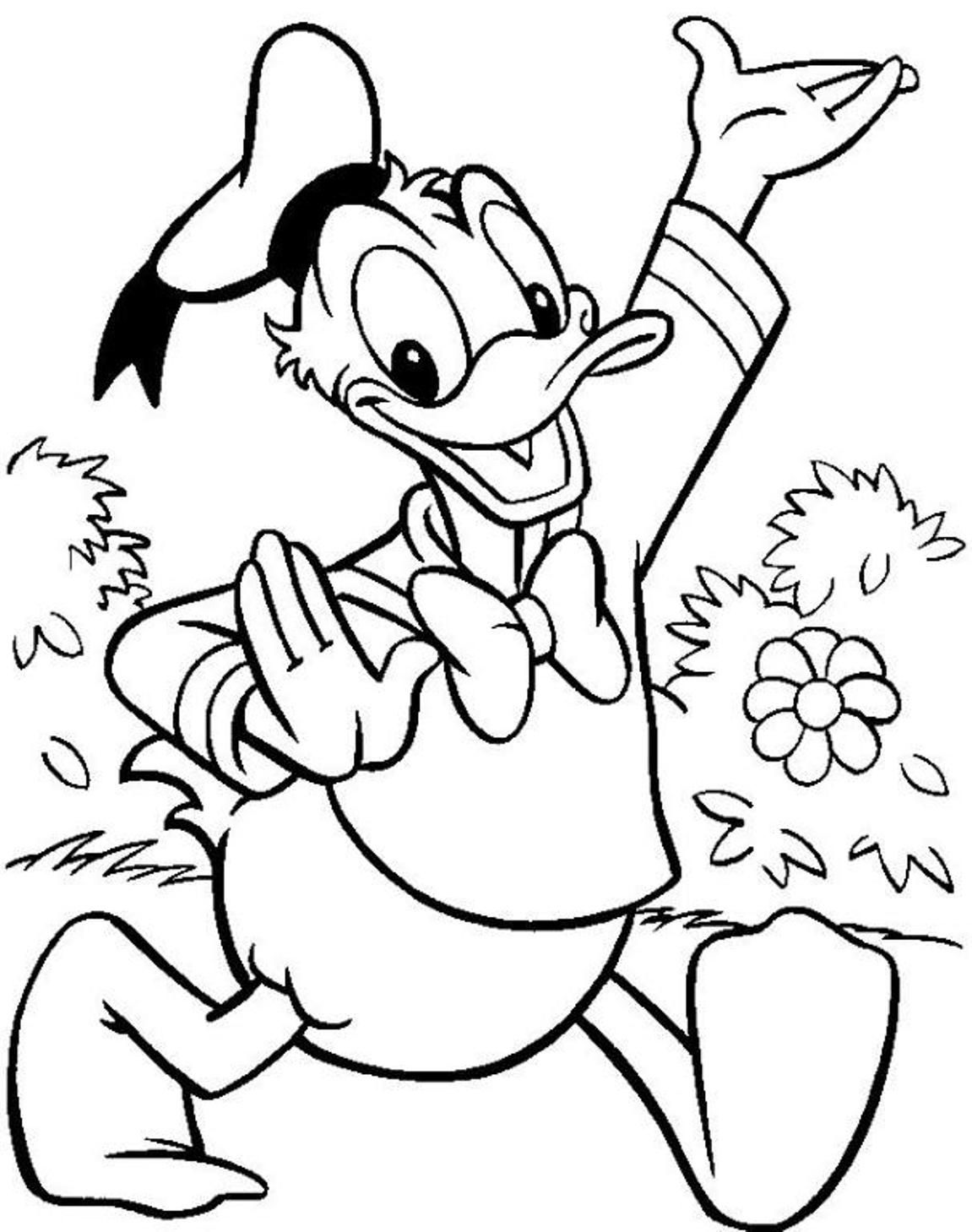 Printable Donald Duck Coloring Pages | Coloring Me