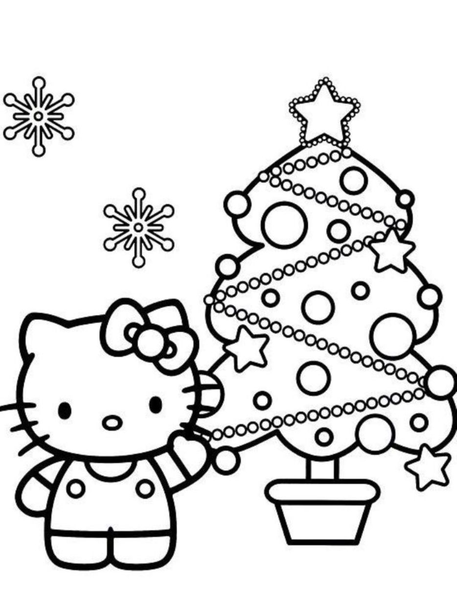 coloring page hello kitty | Only Coloring Pages