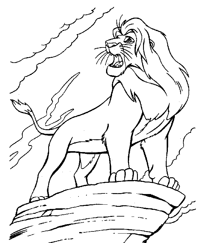 Lion King Coloring Pages | ColoringMates.