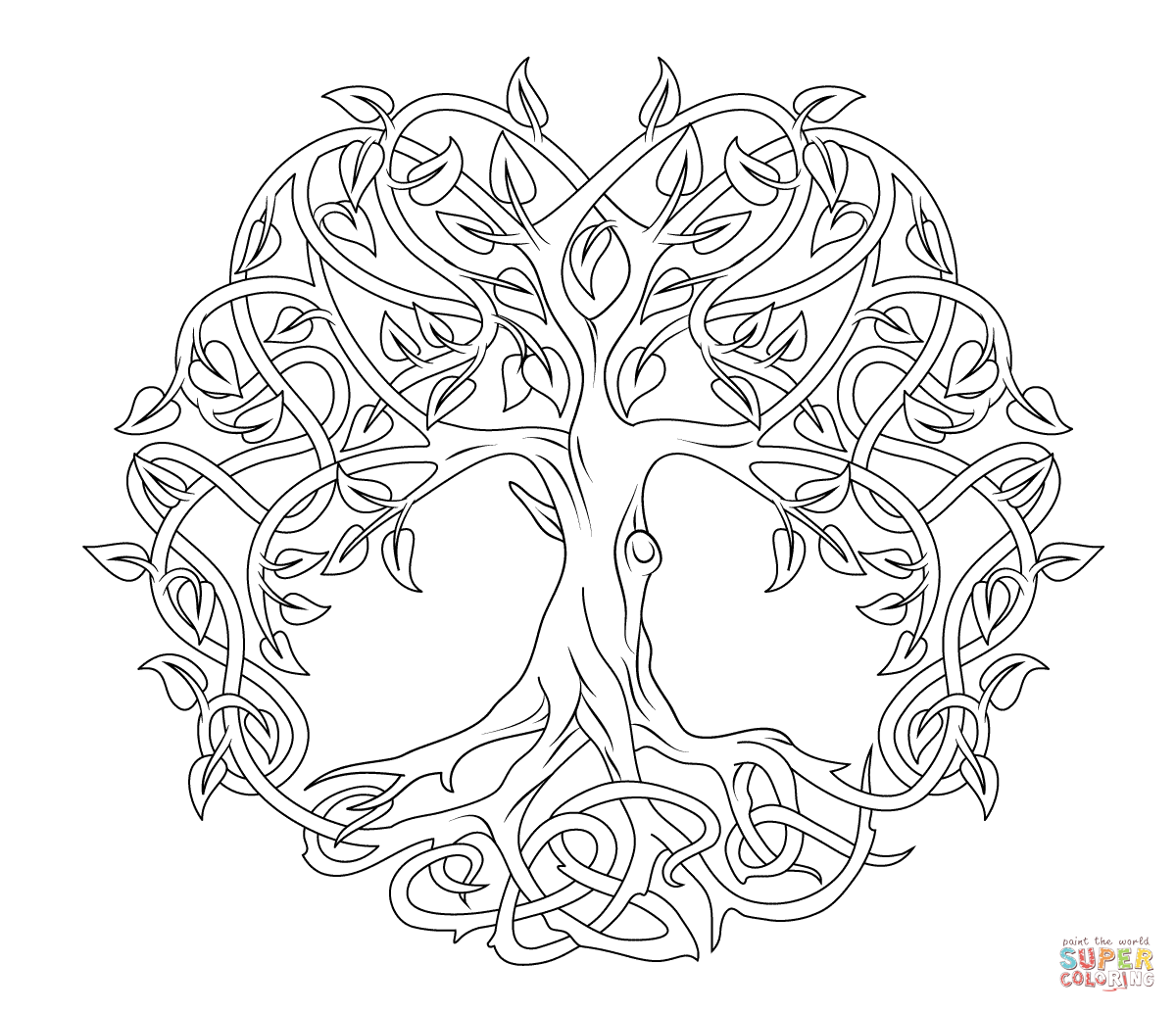 Celtic art coloring pages | Free Coloring Pages