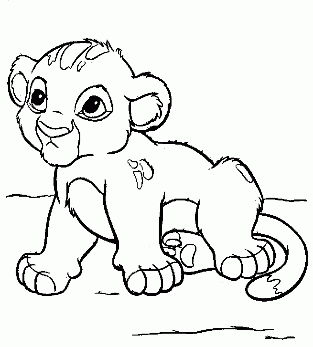 Simba Coloring Pages Simba Coloring Sheets. Kids Coloring Pics ...