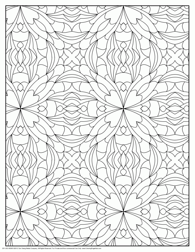 Cool Designs To Color In - Coloring Pages for Kids and for Adults