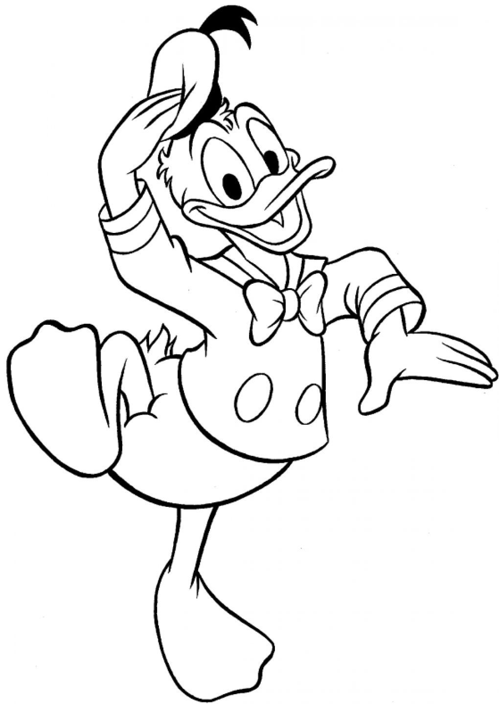 Printable Donald Duck Coloring Pages | Coloring Me