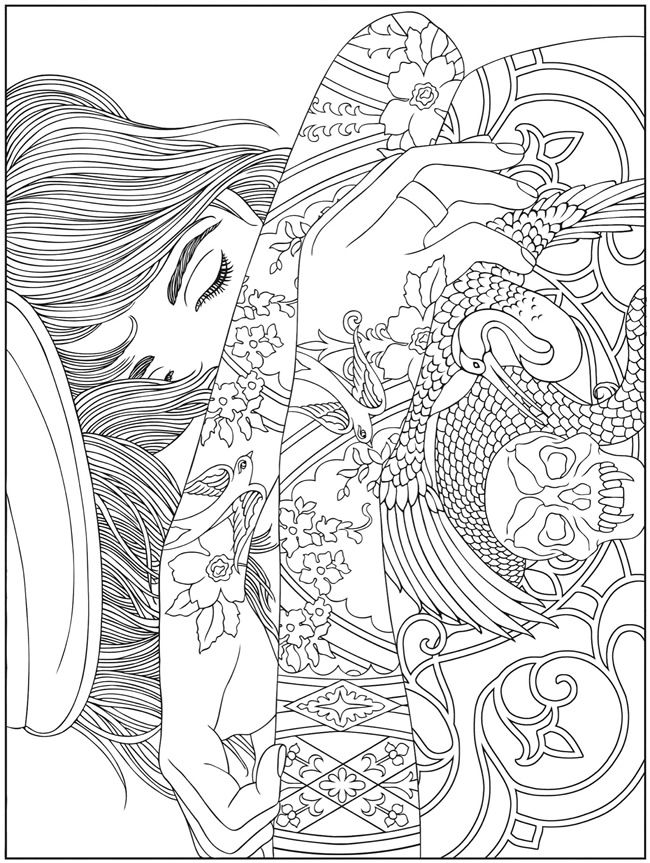 Printable Abstract Coloring Pages for Adults - Enjoy Coloring