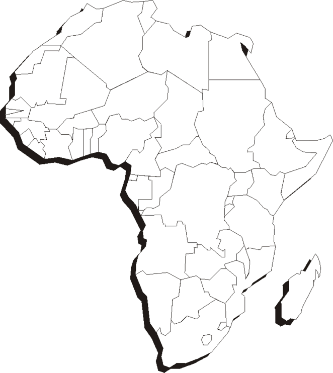 Printable Maps of the 7 Continents