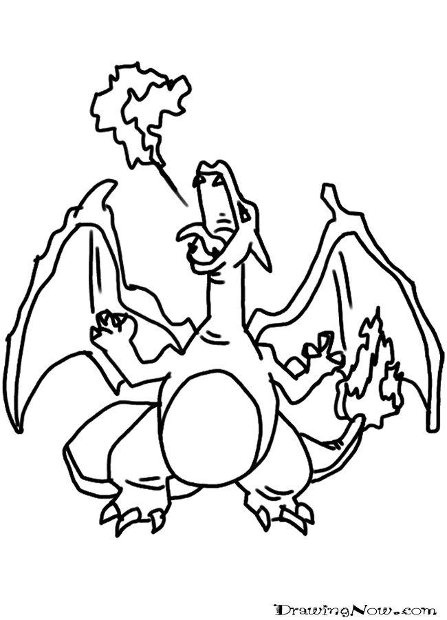 Pokemon Coloring Pages Charizard printable #546 Pokemon Coloring ...