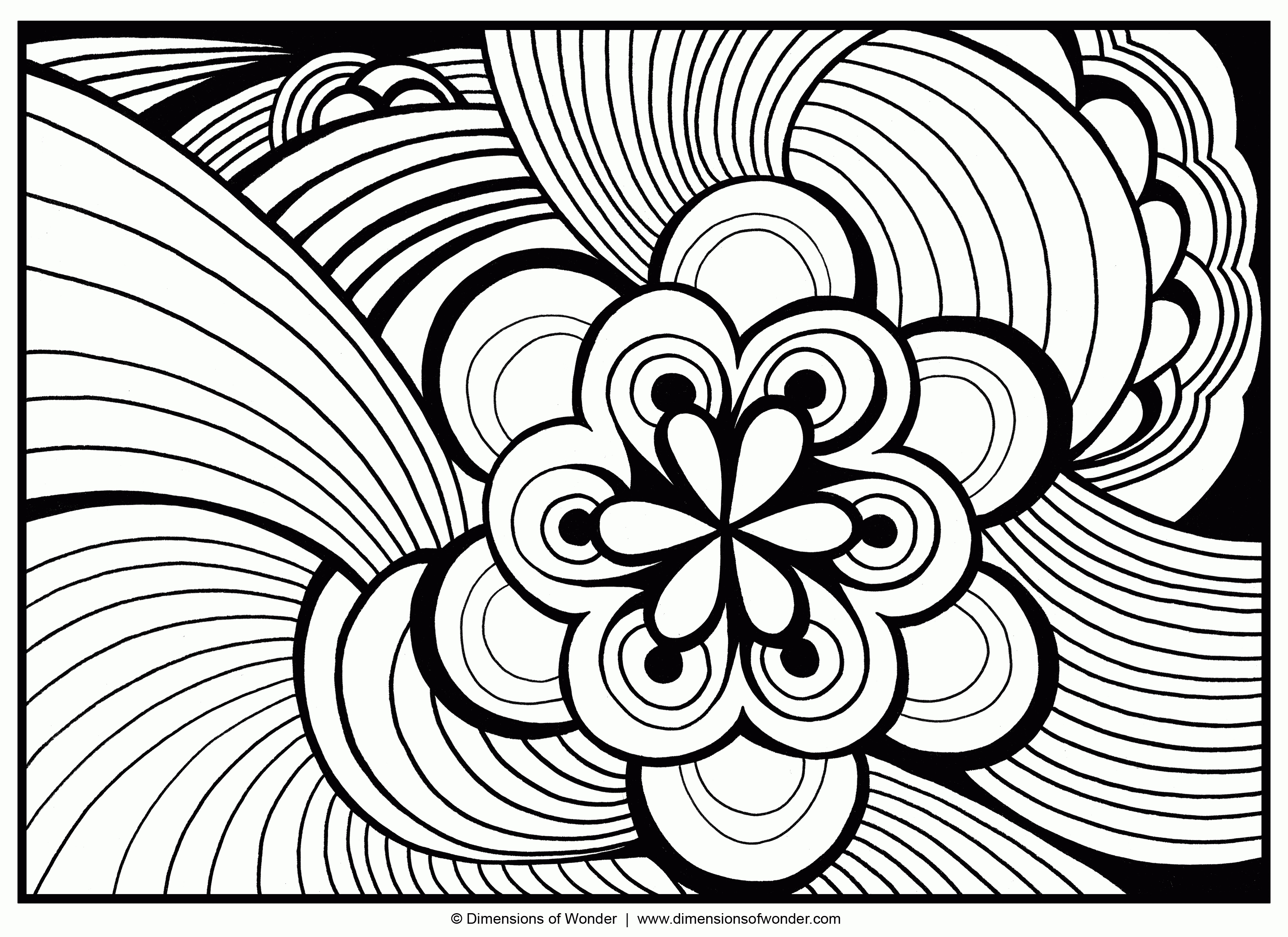 Abstract Coloring Pages - Vivoi.dvrlists.com