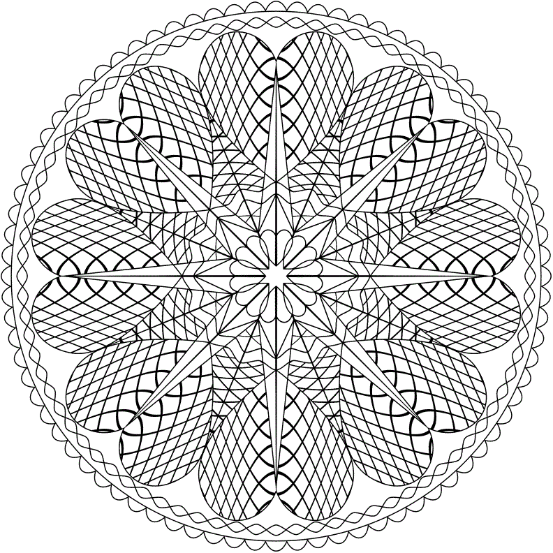 Abstract Coloring Pages | ColoringMates.