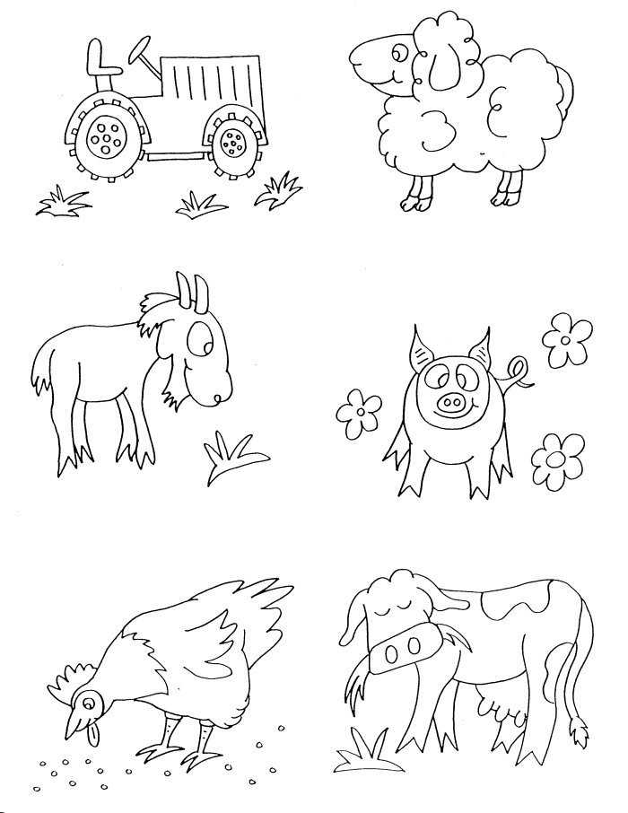 Farm Coloring Pages | ColoringMates.