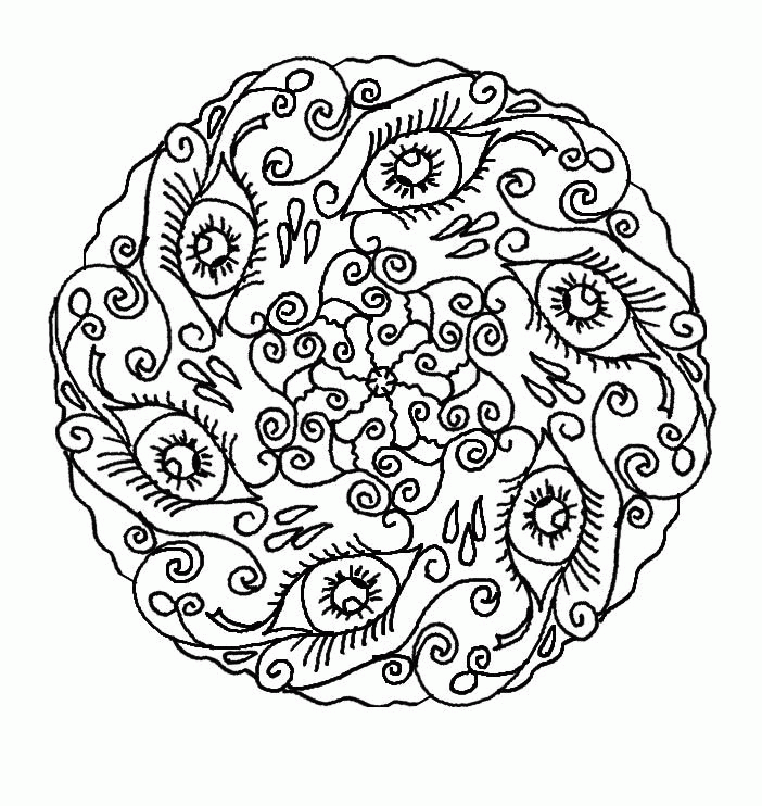 Abstract Coloring Pages | ColoringMates.