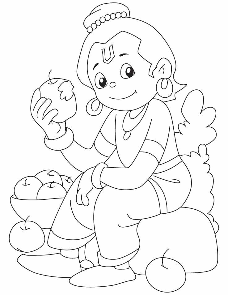 9 Pics of Lord Krishna Coloring Pages - Krishna Coloring Pages ...